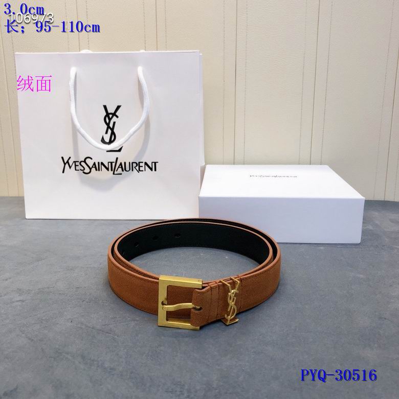 YSL Belt 30mmX95-110cm 8L    (24)