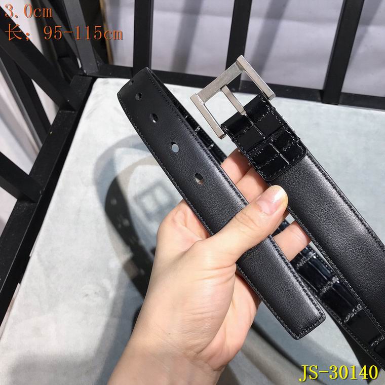 YSL Belt 30mmX95-115CM 8L (36)