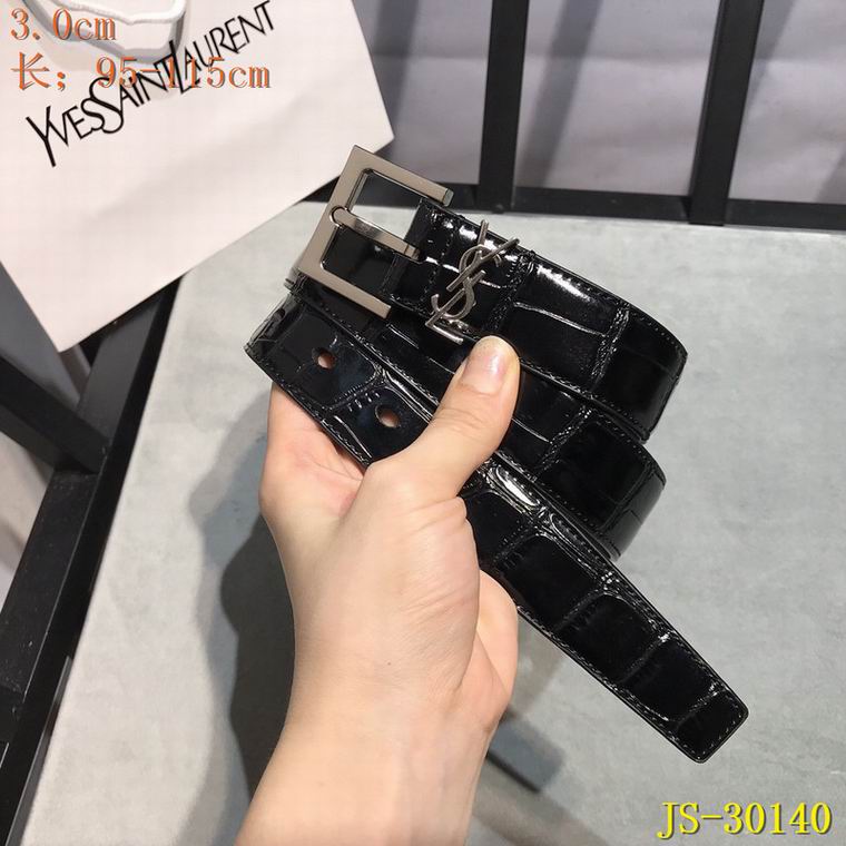 YSL Belt 30mmX95-115CM 8L (37)