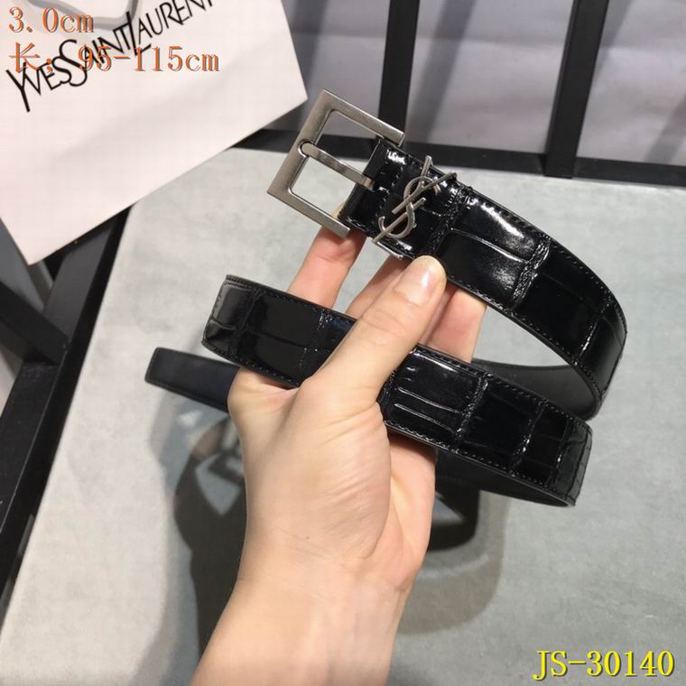 YSL Belt 30mmX95-115CM 8L (38)