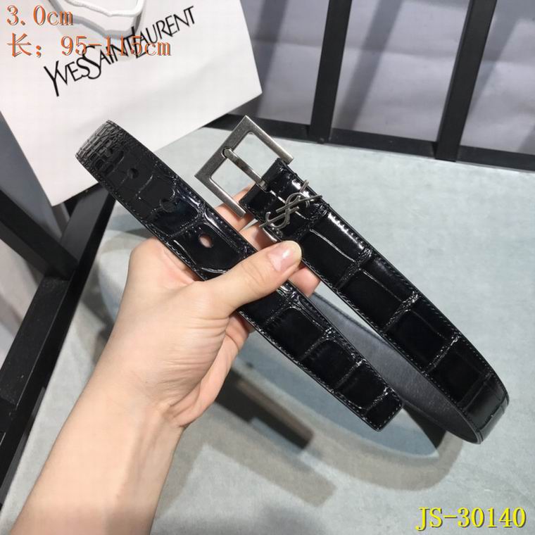 YSL Belt 30mmX95-115CM 8L (39)