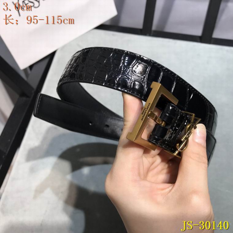 YSL Belt 30mmX95-115CM 8L (40)