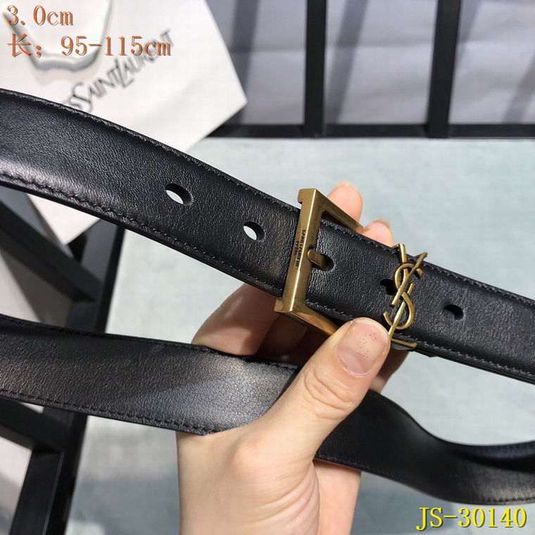 YSL Belt 30mmX95-115CM 8L (43)