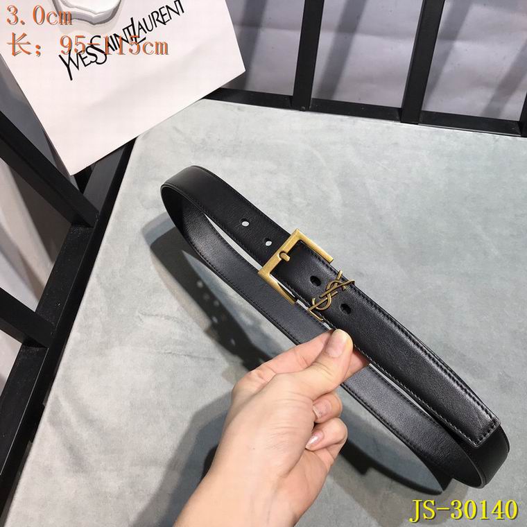 YSL Belt 30mmX95-115CM 8L (44)