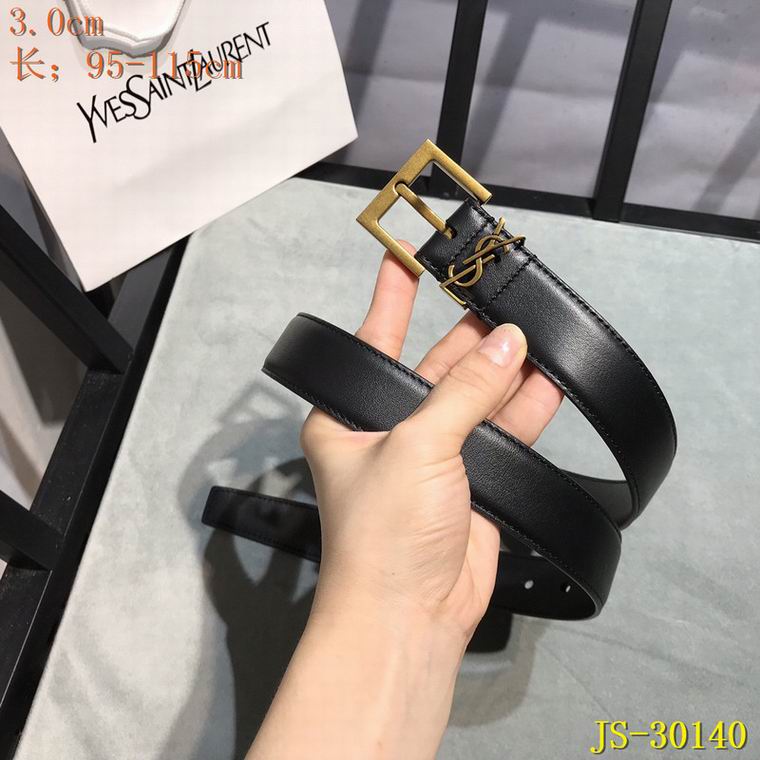 YSL Belt 30mmX95-115CM 8L (46)
