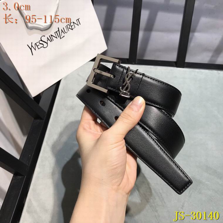 YSL Belt 30mmX95-115CM 8L (47)