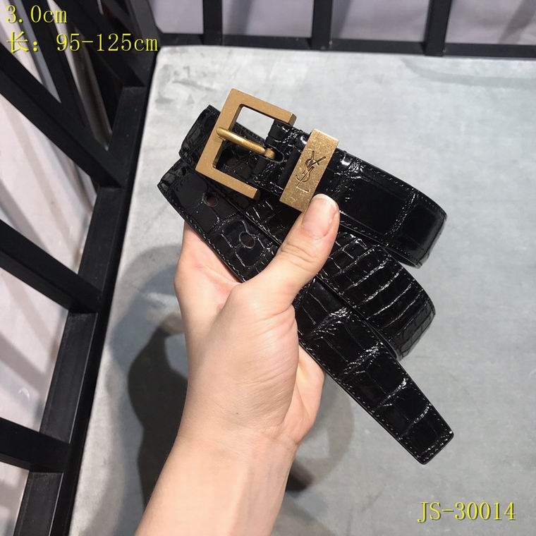 YSL Belt 30mmX95-125CM 8L (34)