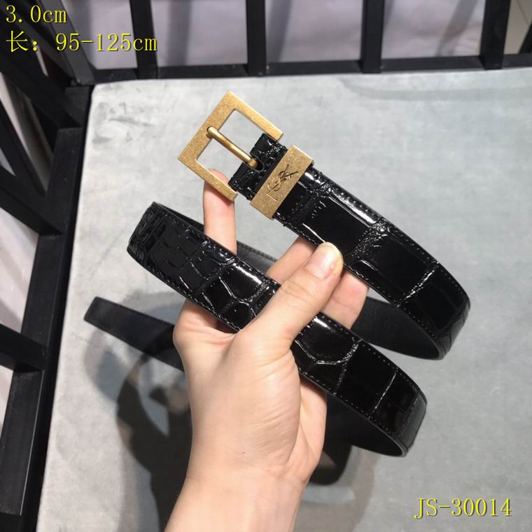 YSL Belt 30mmX95-125CM 8L (35)