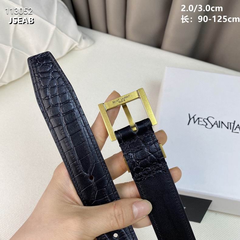 YSL belt 20 30mmX90-125cm 8L02 (9)
