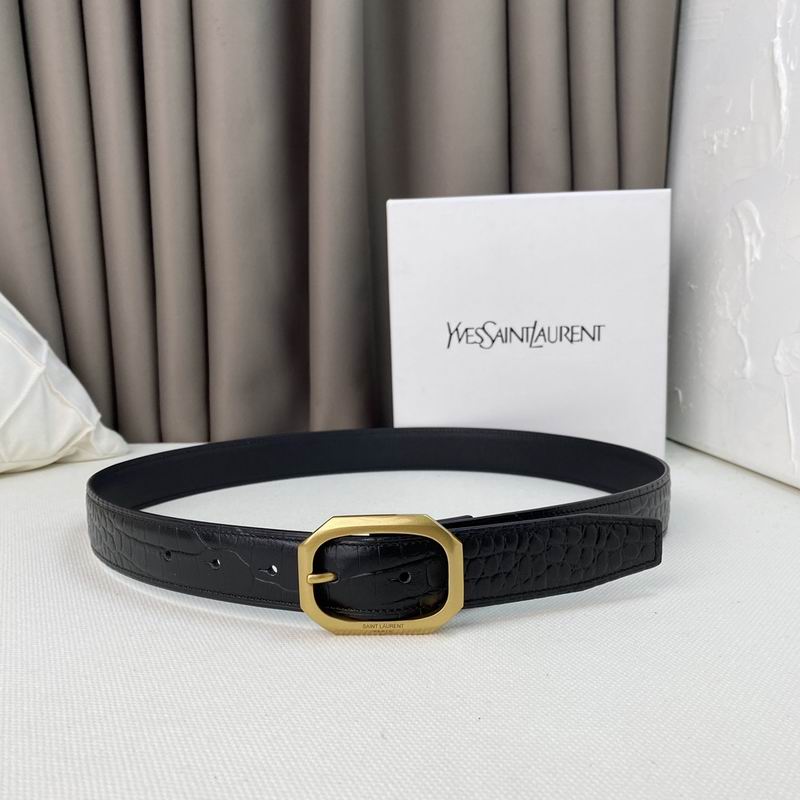 YSL belt 30mmX90-115cm 7D (31)