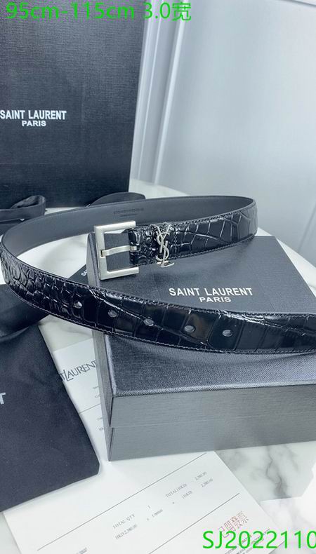 YSL belt 30mmX95-115cm 7D02 (2)