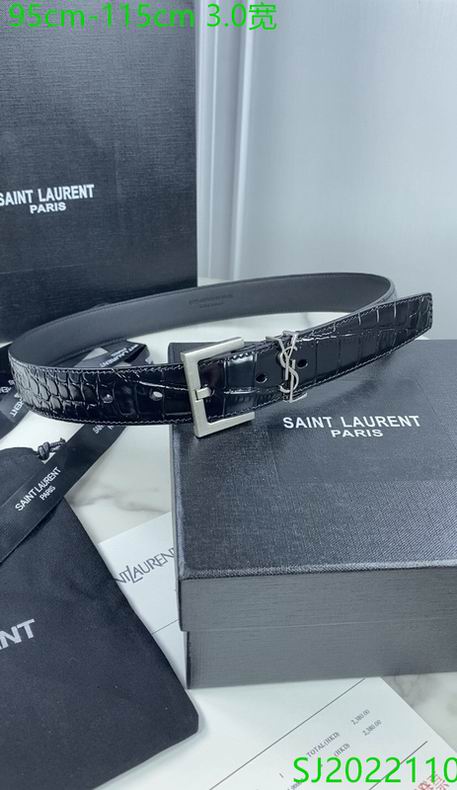 YSL belt 30mmX95-115cm 7D02 (3)