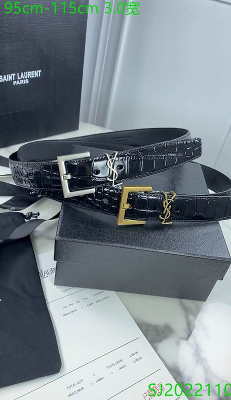YSL belt 30mmX95-115cm 7D02 (4)