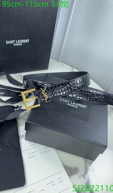 YSL belt 30mmX95-115cm 7D02 (5)