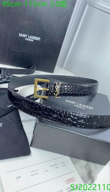 YSL belt 30mmX95-115cm 7D02 (7)