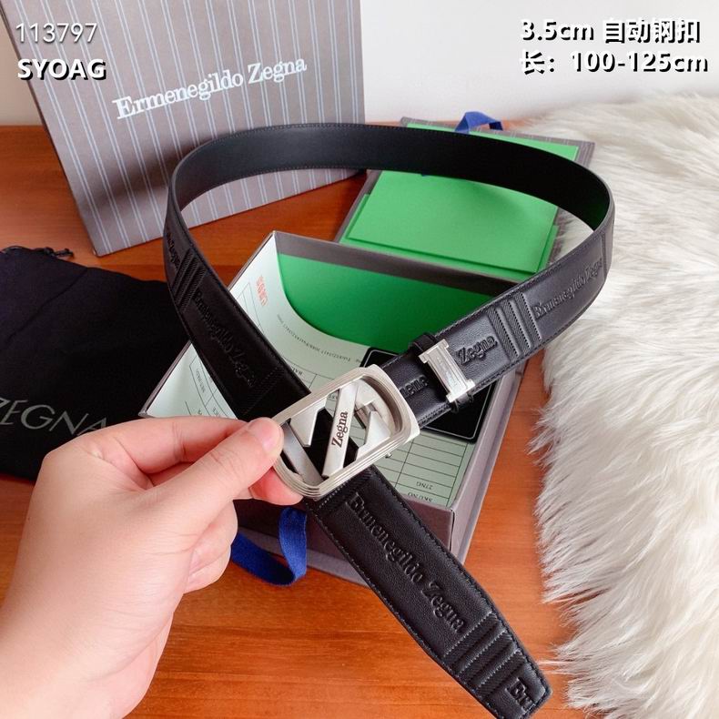 Zegna belt 自动扣35mmX100-125cm 8L (1)