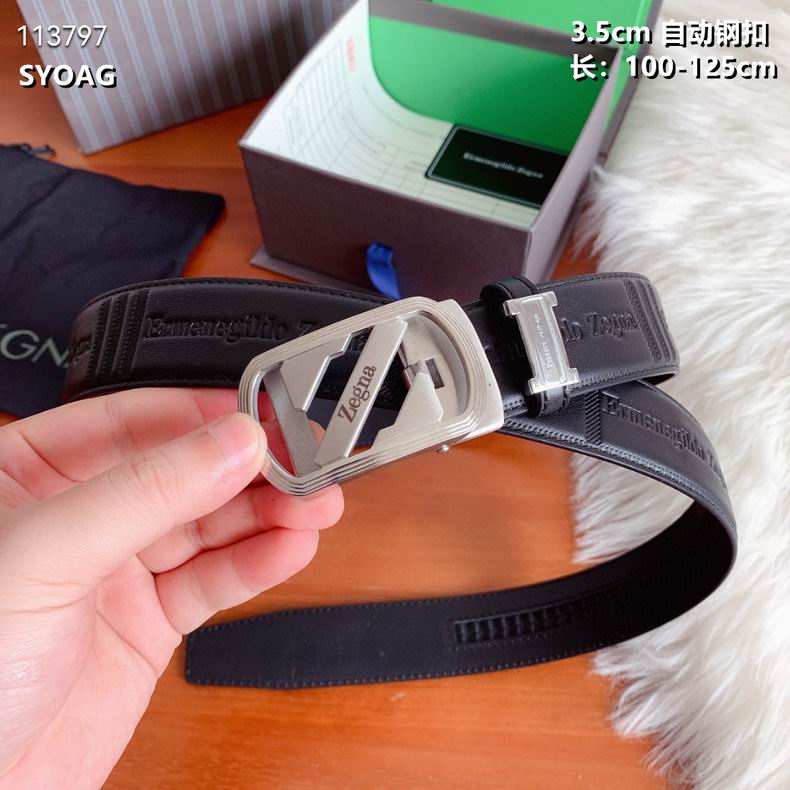 Zegna belt 自动扣35mmX100-125cm 8L (3)