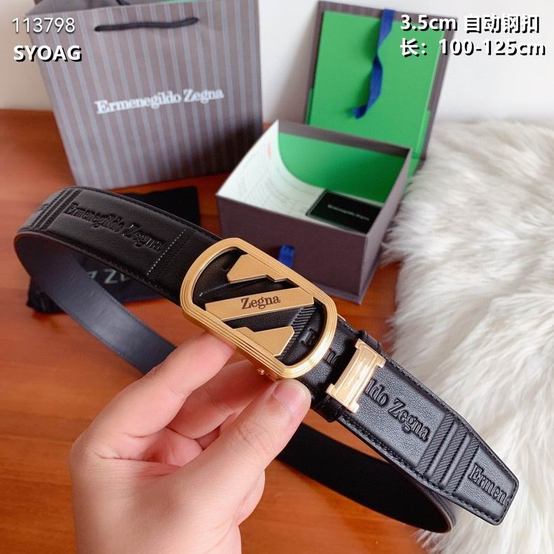 Zegna belt 自动扣35mmX100-125cm 8L (6)