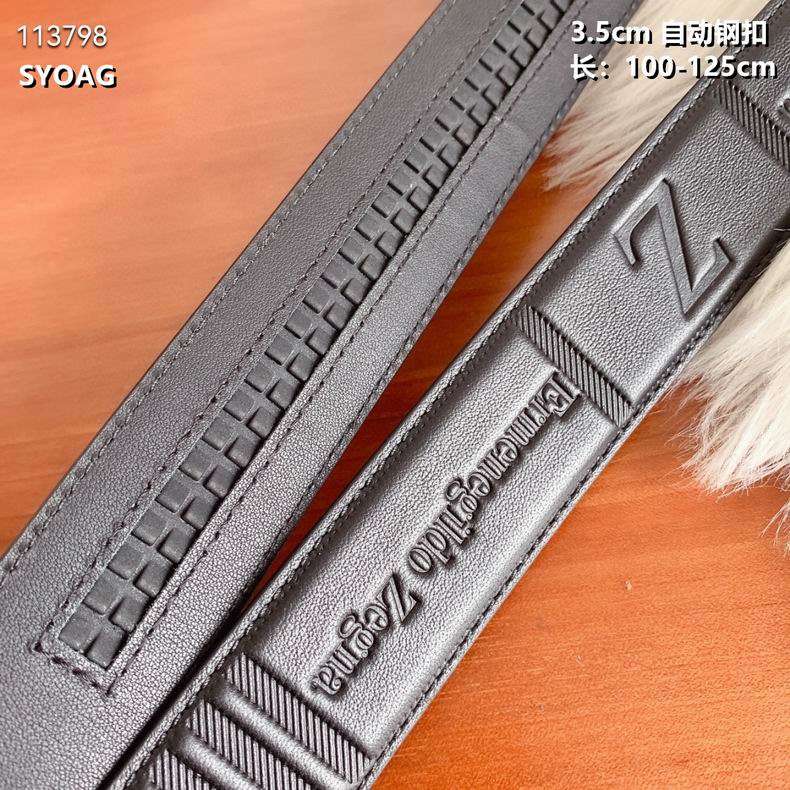 Zegna belt 自动扣35mmX100-125cm 8L (9)