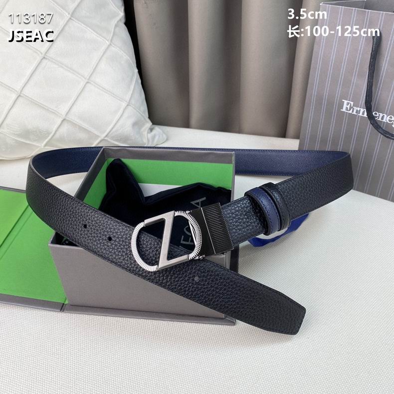 Zegna belt 35mmX100-125cm 8L (5)