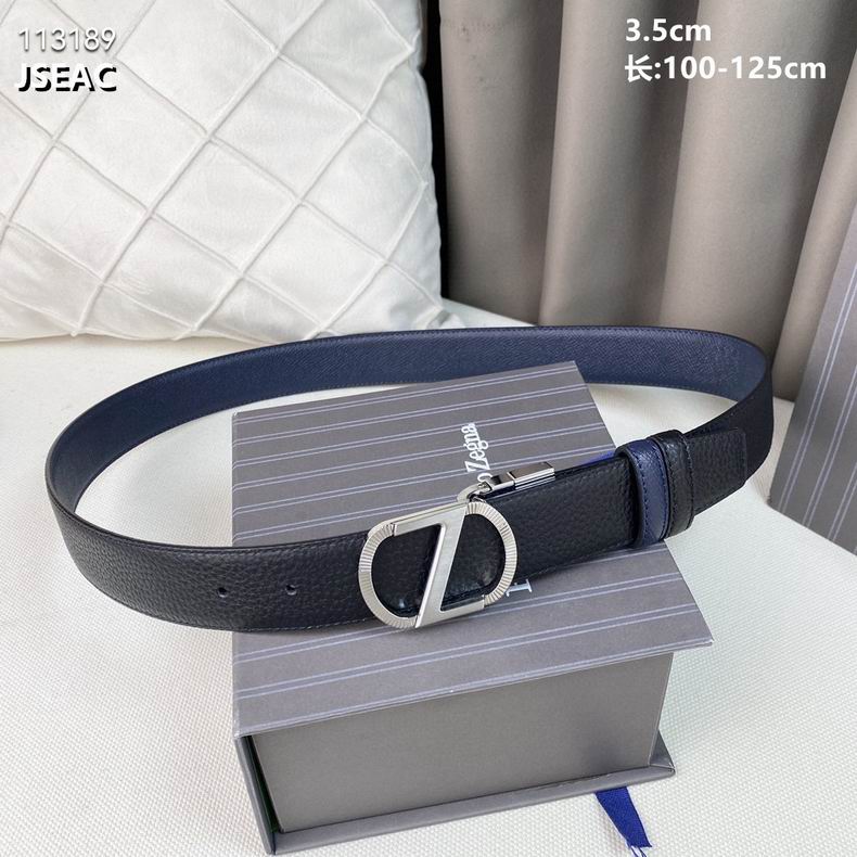 Zegna belt 35mmX100-125cm 8L (8)