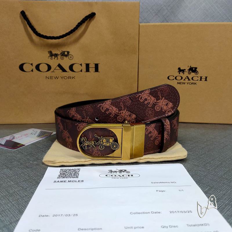 Coach belt 38mmX80-125cm lb (18)