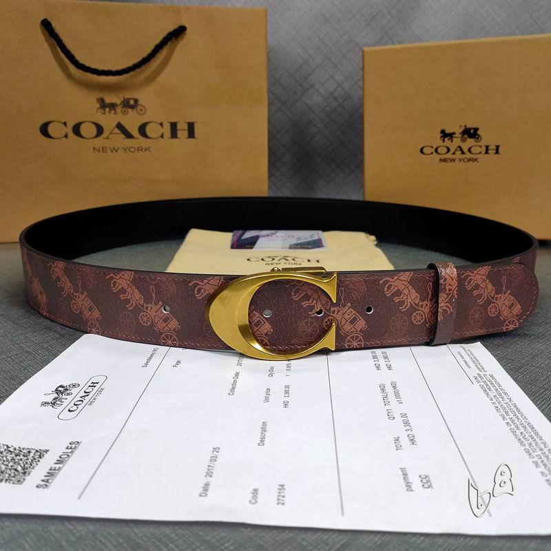 Coach belt 38mmX80-125cm lb (21)