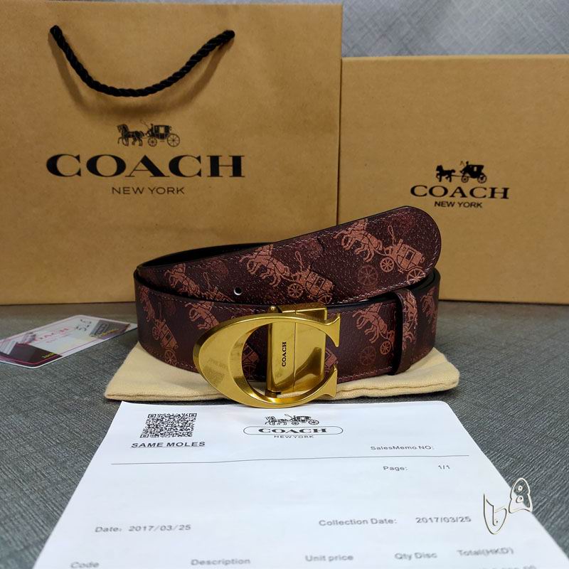 Coach belt 38mmX80-125cm lb (23)