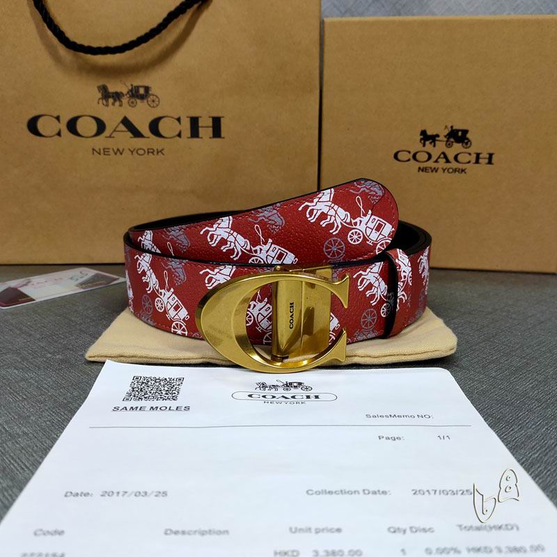 Coach belt 38mmX80-125cm lb (29)