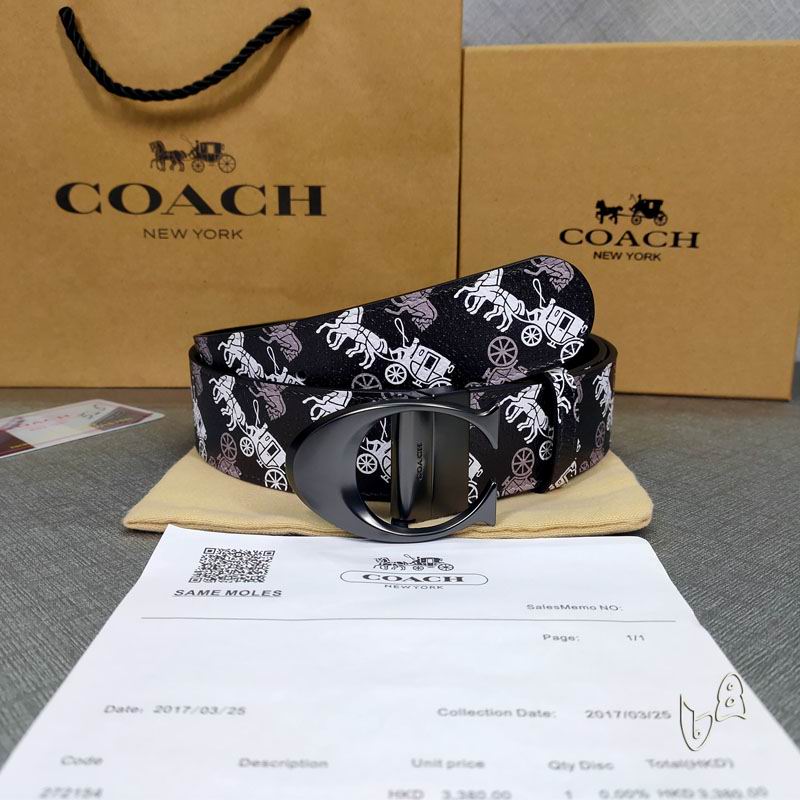 Coach belt 38mmX80-125cm lb (32)