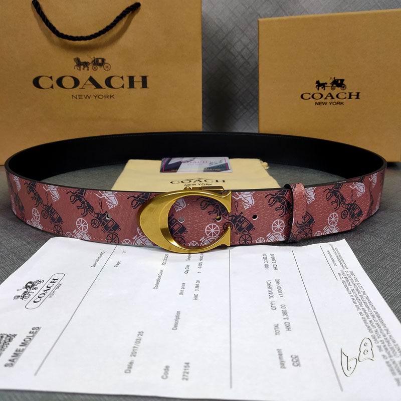 Coach belt 38mmX80-125cm lb (36)