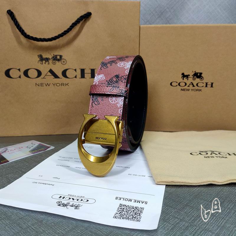 Coach belt 38mmX80-125cm lb (37)