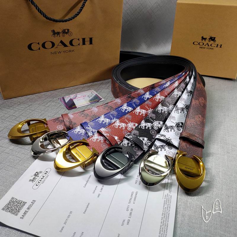 Coach belt 38mmX80-125cm lb (40)