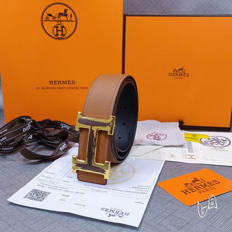 Hermes belt 38mmX95-125cm lb (11)