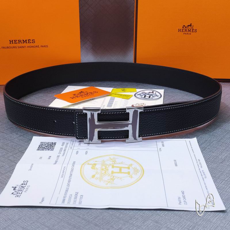 Hermes belt 38mmX95-125cm lb (13)