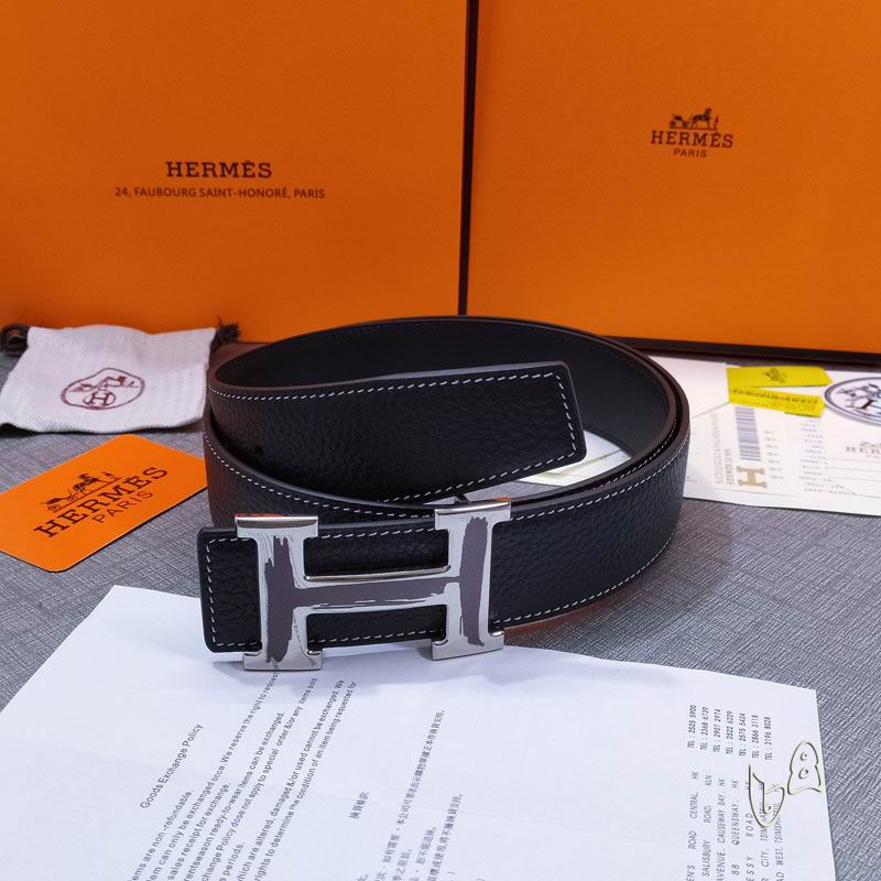 Hermes belt 38mmX95-125cm lb (15)