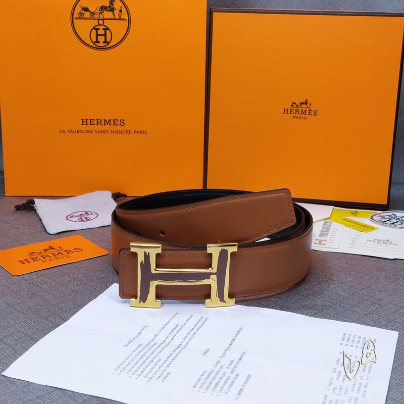 Hermes belt 38mmX95-125cm lb (20)