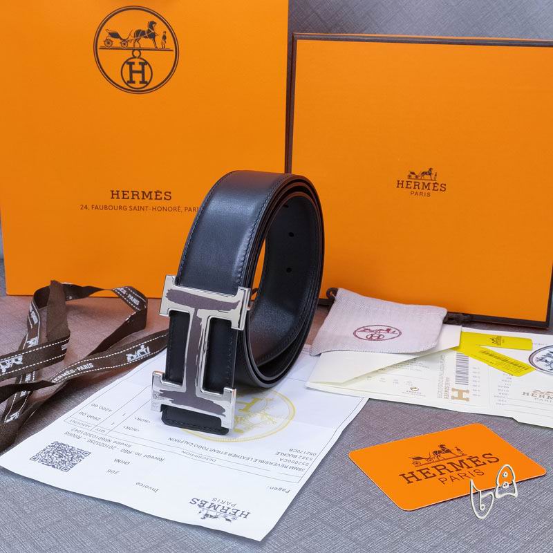 Hermes belt 38mmX95-125cm lb (23)