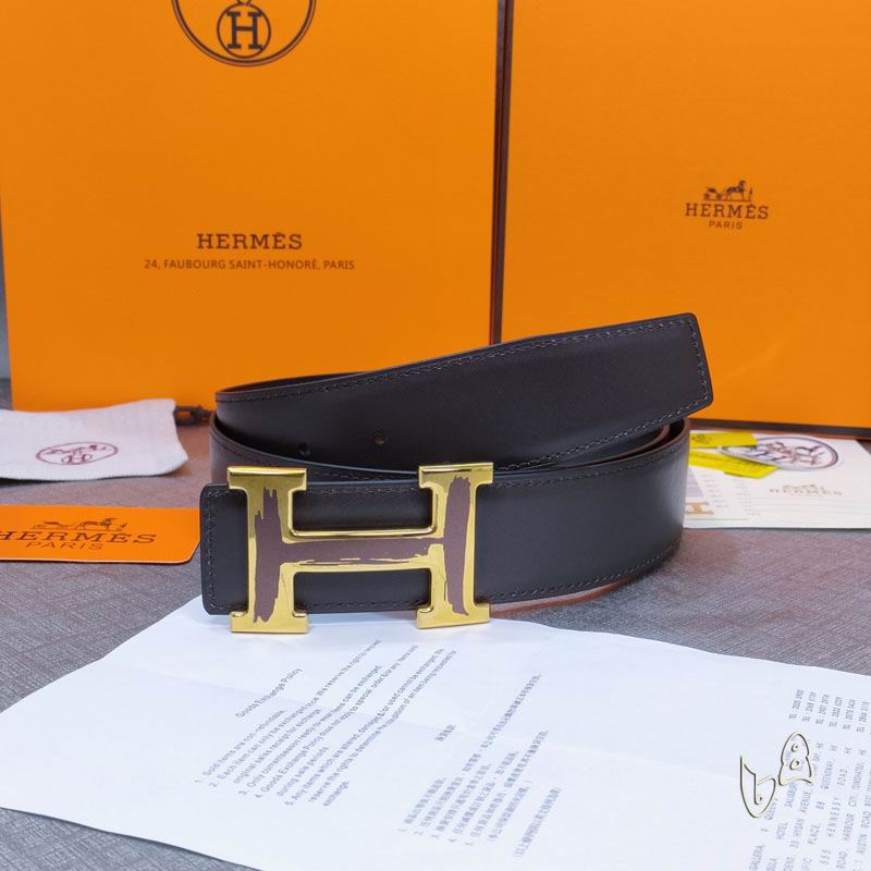 Hermes belt 38mmX95-125cm lb (33)