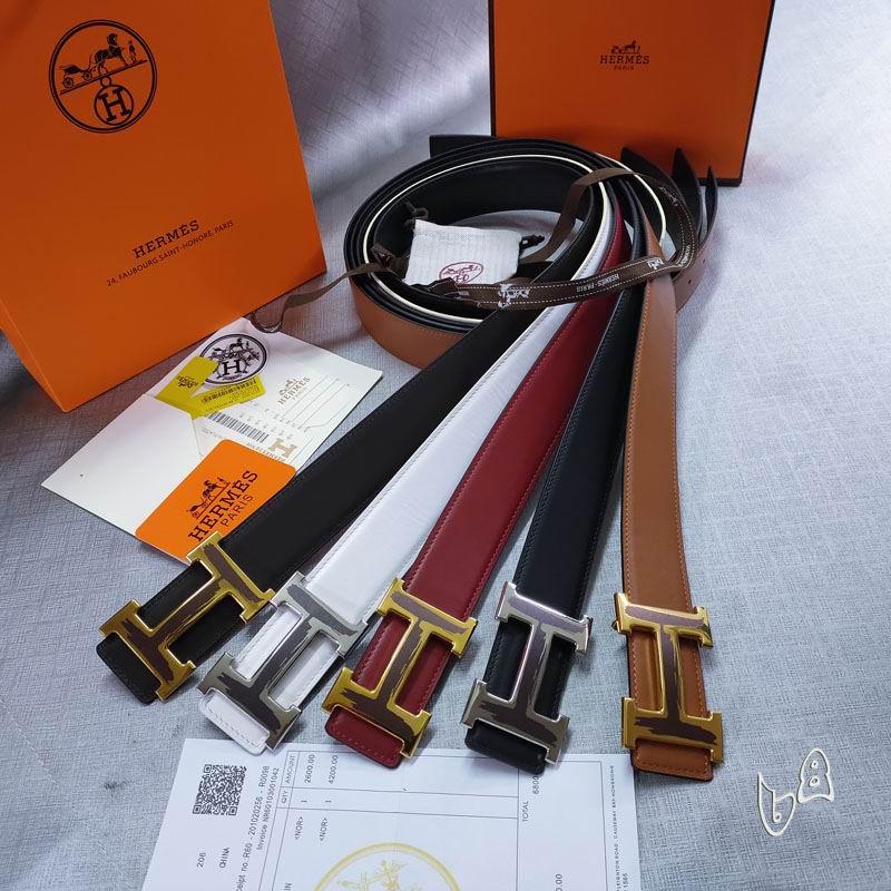 Hermes belt 38mmX95-125cm lb (35)