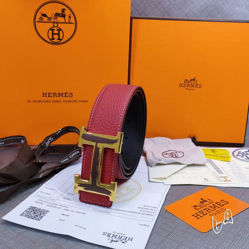 Hermes belt 38mmX95-125cm lb (5)