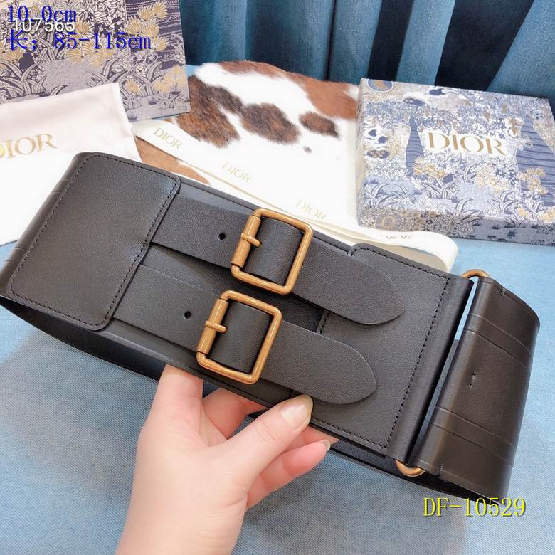 Dior Belt 10cm 95-125cm 8 L (10)