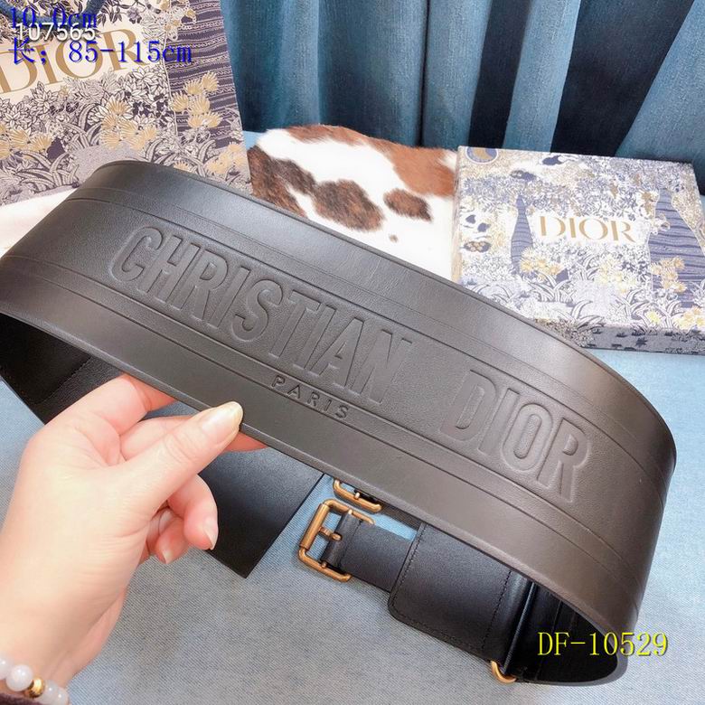 Dior Belt 10cm 95-125cm 8 L (12)