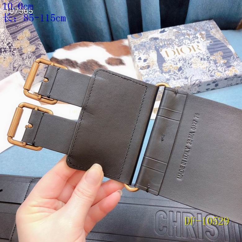 Dior Belt 10cm 95-125cm 8 L (17)