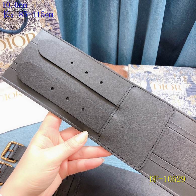 Dior Belt 10cm 95-125cm 8 L (18)