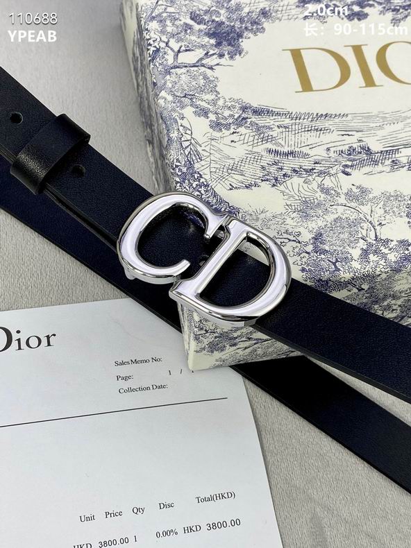 Dior Belt 20mmX90-115cm 8L (16)