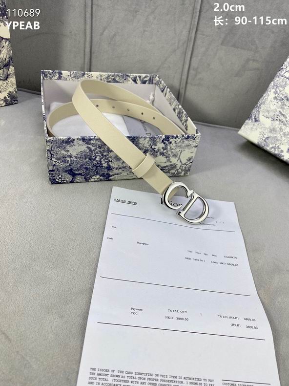 Dior Belt 20mmX90-115cm 8L (19)