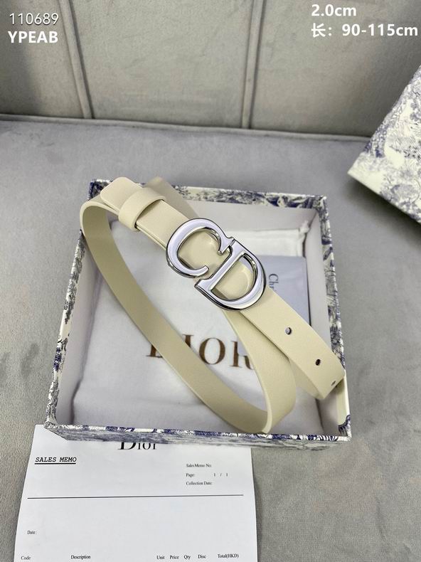 Dior Belt 20mmX90-115cm 8L (20)