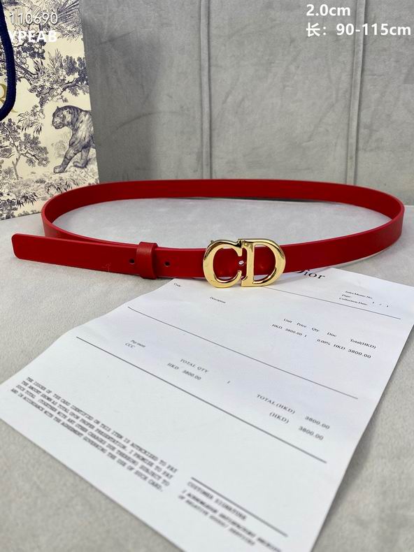 Dior Belt 20mmX90-115cm 8L (24)