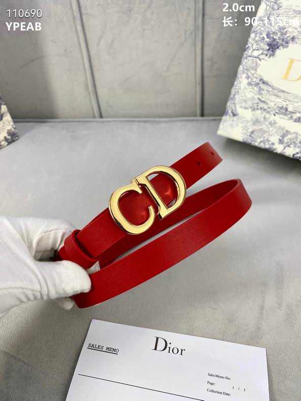 Dior Belt 20mmX90-115cm 8L (26)